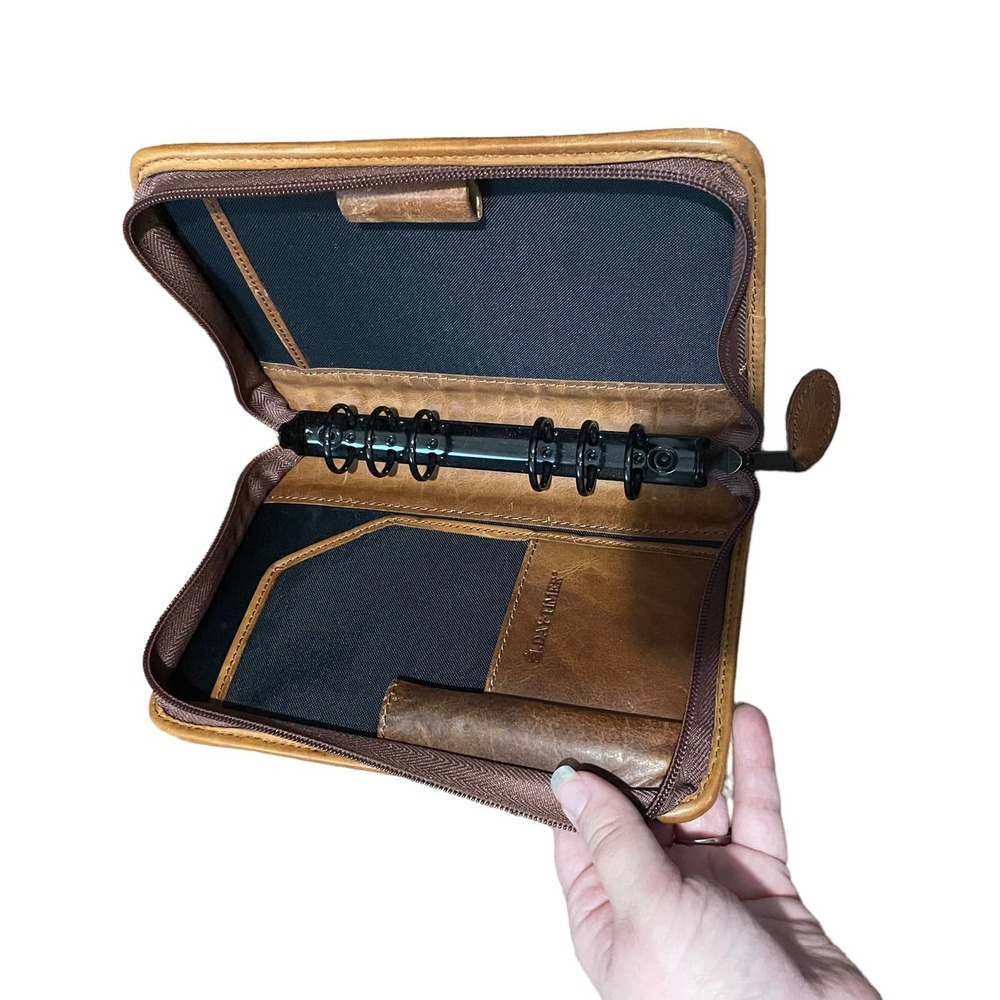 Brown Leather Binder - Picture 4 of 9